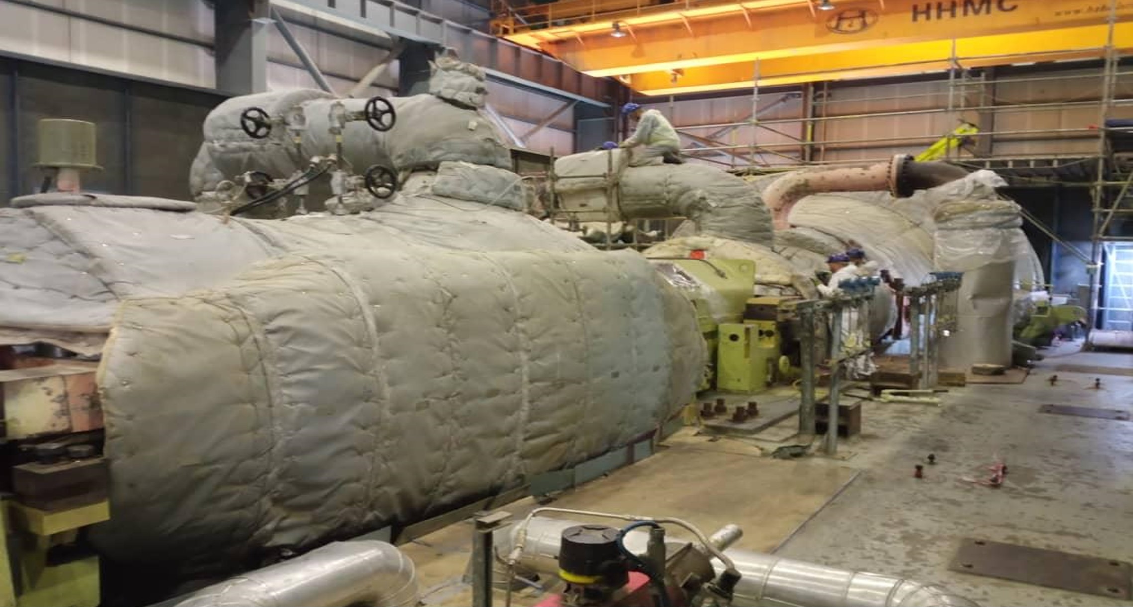 Centrale electrique a cycle combine 1227mw de hajret ennous Tipaza