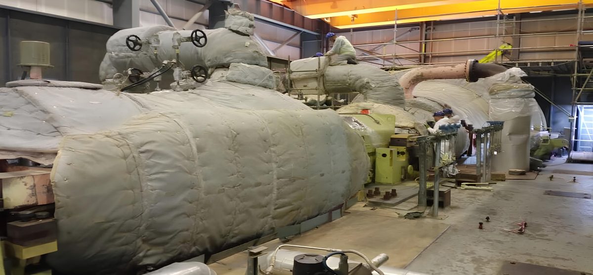 CENTRALE ELECTRIQUE A CYCLE COMBINE 1227MW DE HAJRET ENNOUS Tipaza
