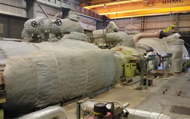 CENTRALE ELECTRIQUE A CYCLE COMBINE 1227MW DE HAJRET ENNOUS Tipaza