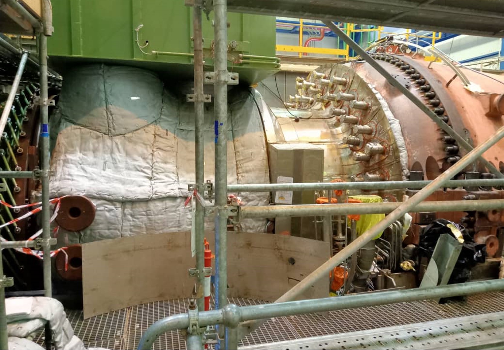 CALORIFUGEAGE DE LA CENTRALE ELECTRIQUE TURBINE A GAZ 3×155 MW-GHELIZANE
